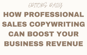 How Professional Sales Copywriting Can Boost Your Business Revenue