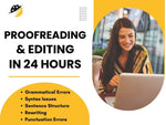 Load image into Gallery viewer, You will get Proofreading, Editing &amp; Rewriting by an expert Proofreader and Copy Editor (Upto 2500 words)
