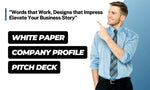 Load image into Gallery viewer, I will write and design white paper, company profiles and pitch deck (18 to 20 pages)

